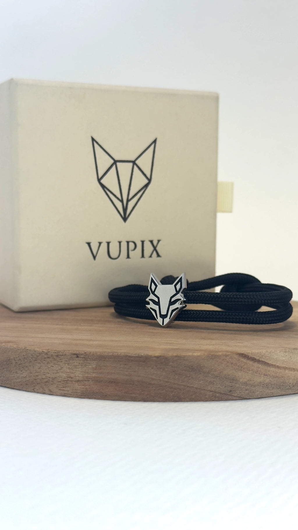 Bracelet VUPIX Noir & Argenté - Eclypse