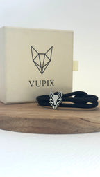 Bracelet VUPIX Noir & Argenté - Eclypse