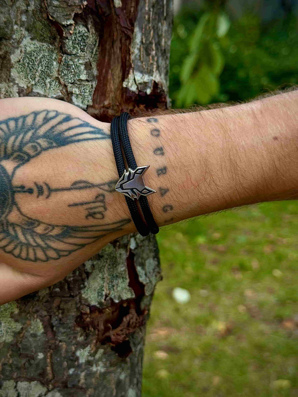 Bracelet VUPIX Noir & Argenté - Eclypse