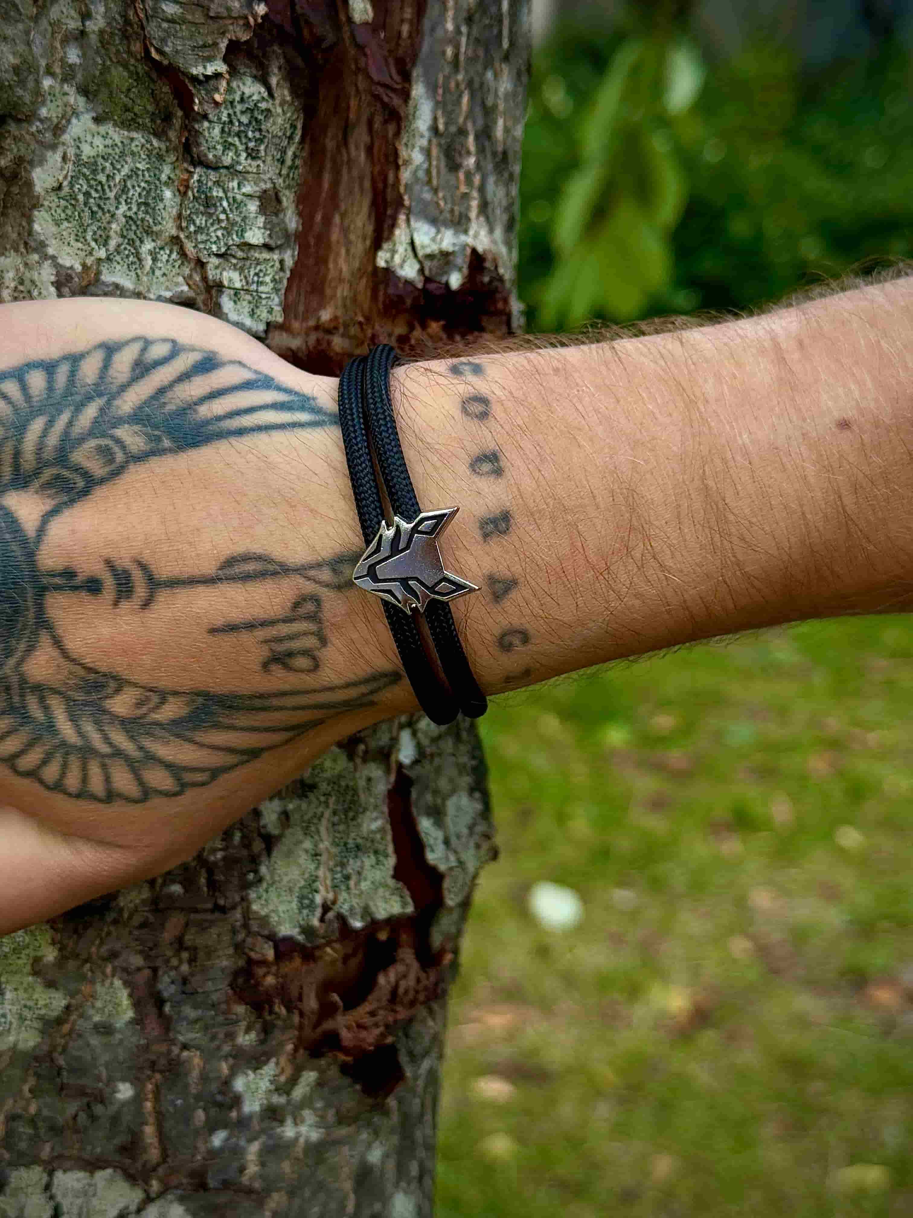 Bracelet VUPIX Noir & Argenté - Eclypse