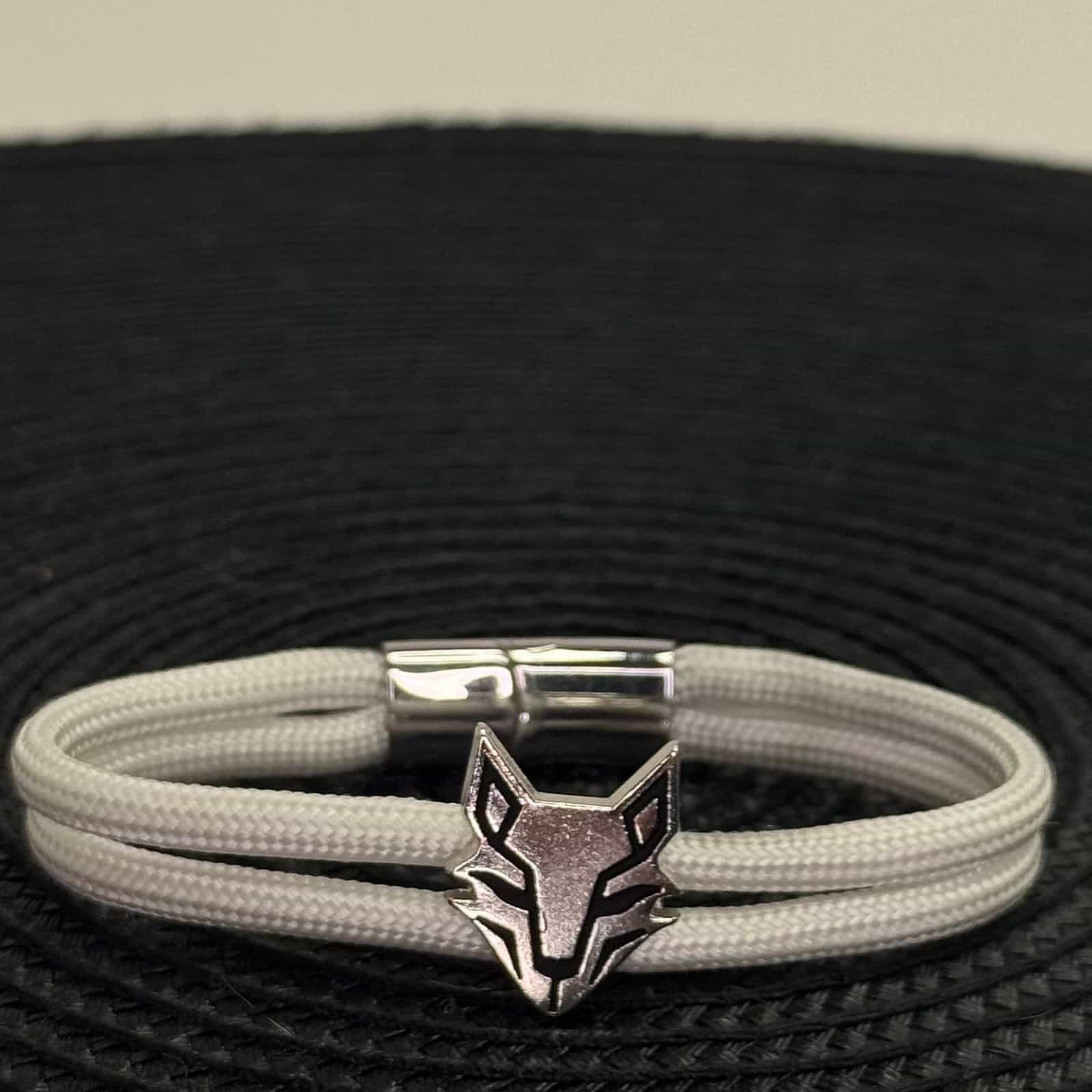 Bracelet VUPIX Blanc & Argenté - Nébula fermoir