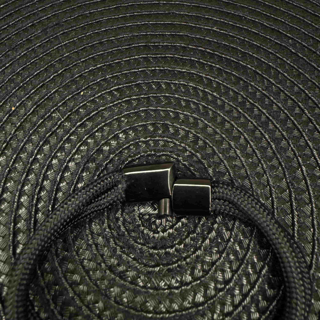 Bracelet VUPIX Noir & Argenté - Eclypse fermoir